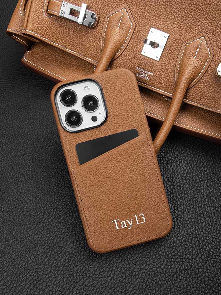 BERLIN PLUS, leather wallet cases personalization for iPhone 12/13 - ROMISS