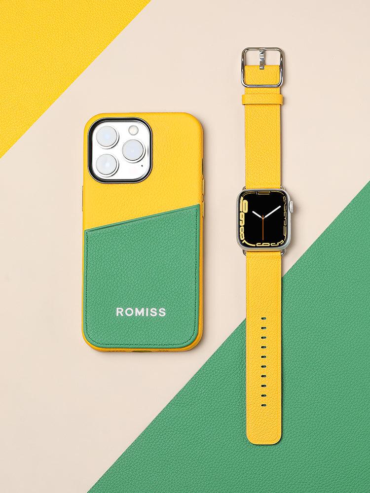 FLORENCE PLUS, leather wallet cases for iphone 12/13 - ROMISS