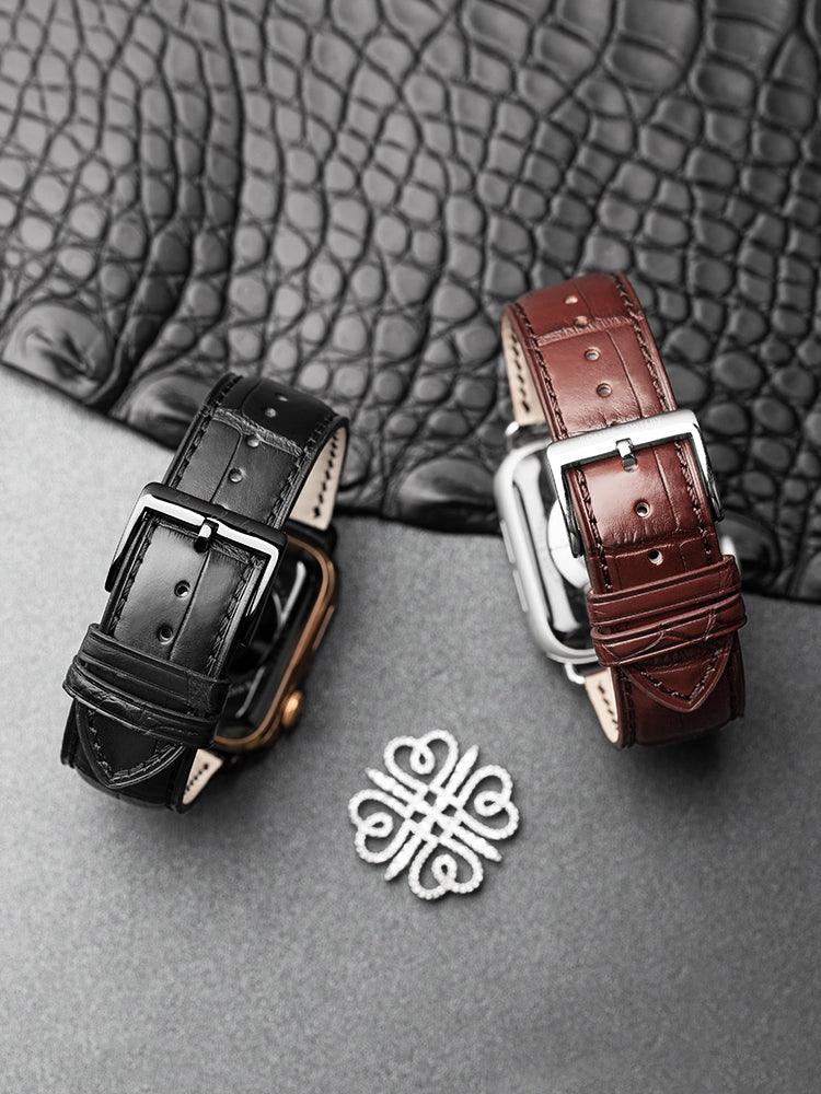 PARIS, leather bands for Apple Watch all series - ROMISS
