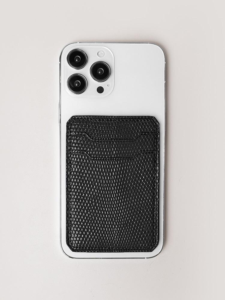 Bordeaux, MagSafe leather Wallet Snap On iPhone 12/13 - ROMISS