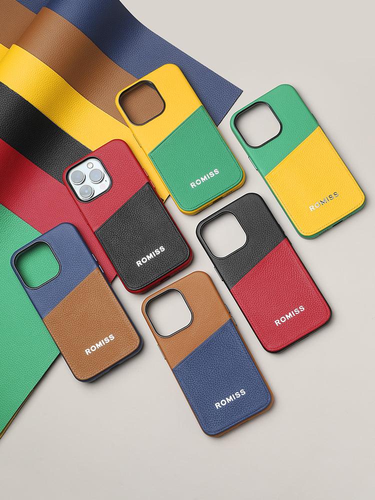 FLORENCE PLUS, leather wallet cases for iPhone 12/13 - ROMISS