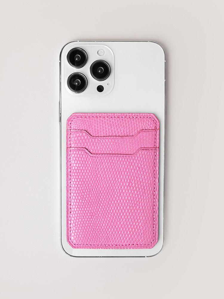 Bordeaux, MagSafe leather Wallet Snap On iPhone 12/13 - ROMISS