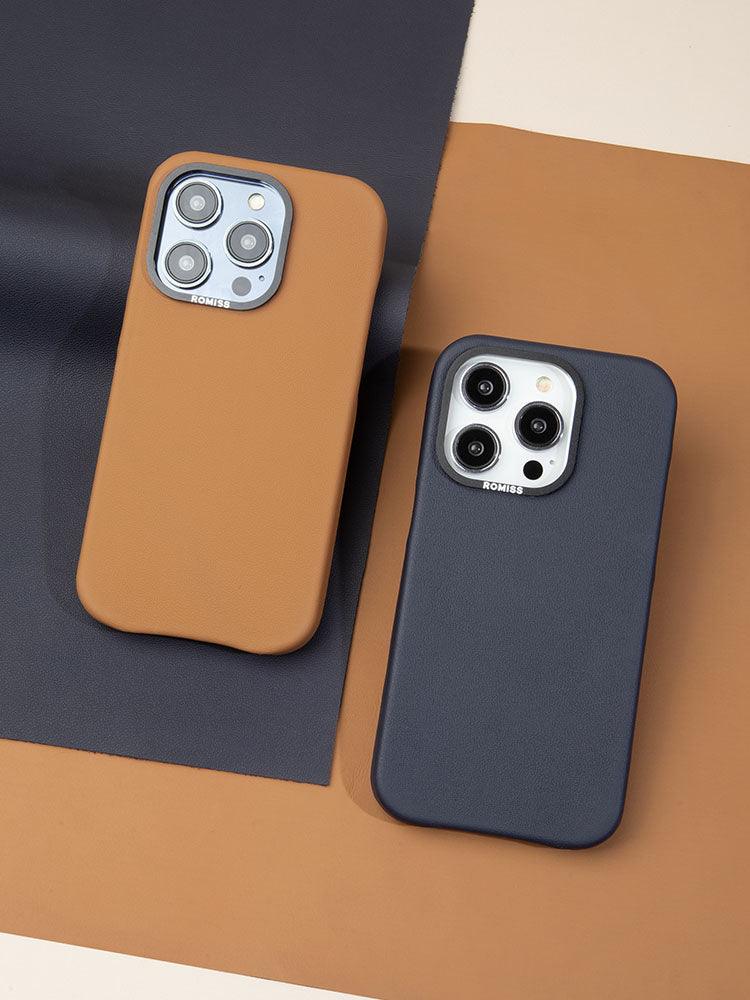 ROMA, leather cases for iPhone 14 - ROMISS