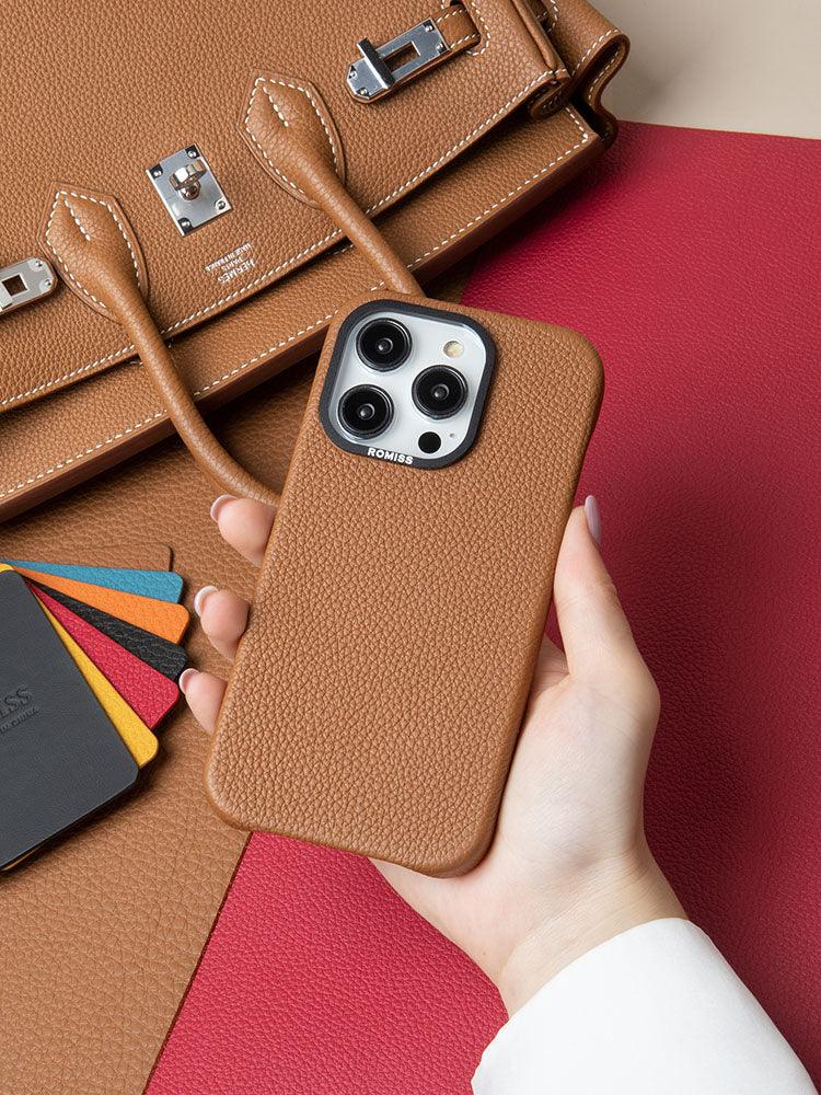BERLIN, leather cases for iPhone 14 - ROMISS