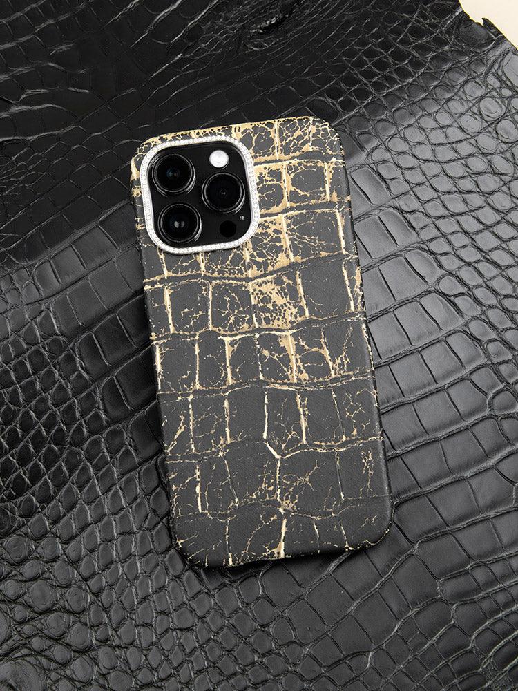 PARIS, Alligator case for iPhone 14 - ROMISS