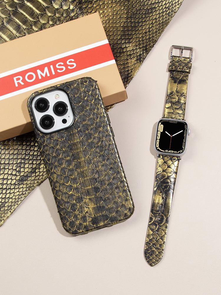 SEOUL,  leather bands for Apple Watch all series - ROMISS