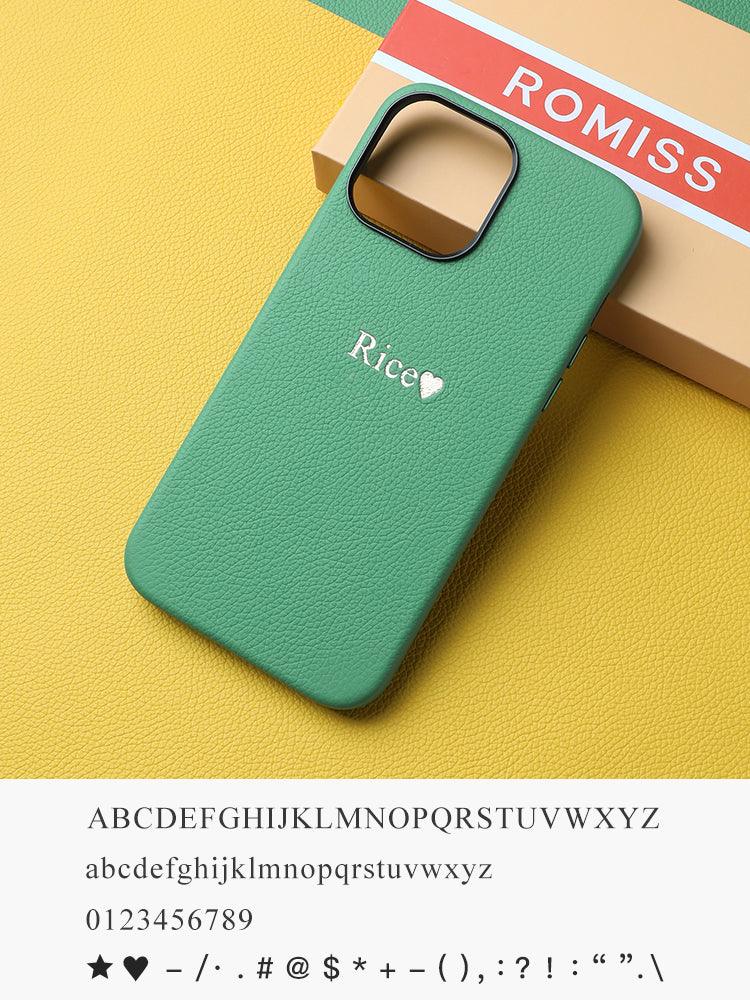 FLORENCE, leather case personalization for iPhone12/13 - ROMISS