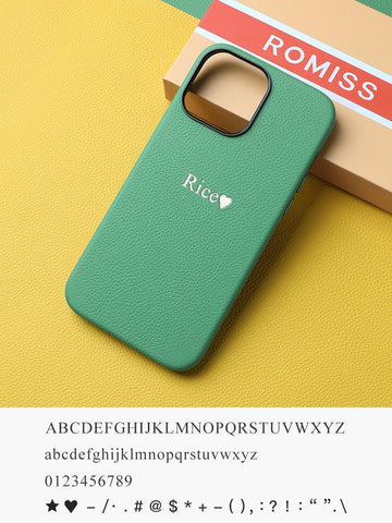 FLORENCE, leather case personalization for iPhone12/13 - ROMISS