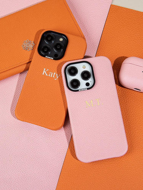 BERLIN, leather cases personalization for iPhone 14 - ROMISS