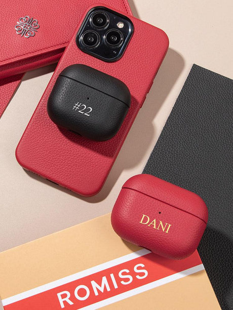 FLORENCE, leather cases personalization for AirPods - ROMISS