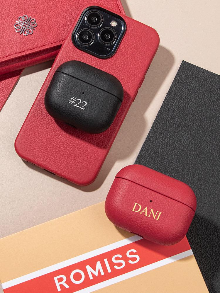 FLORENCE, leather cases personalization for AirPods - ROMISS
