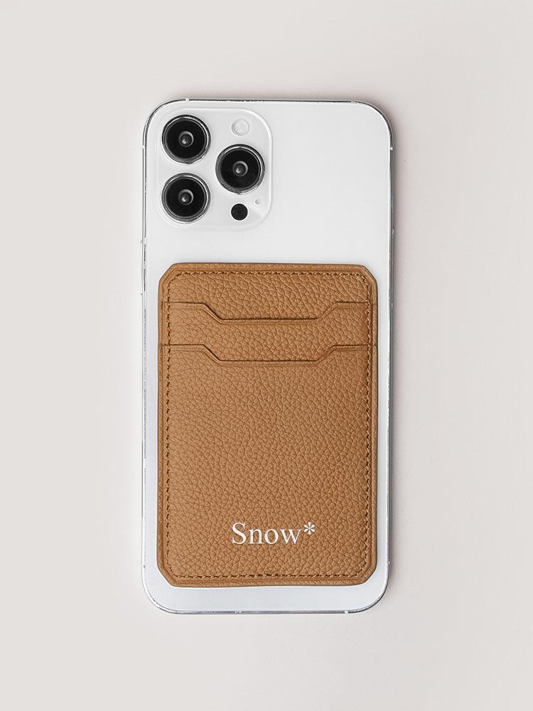 FLORENCE, MagSafe leather wallet personalization - ROMISS