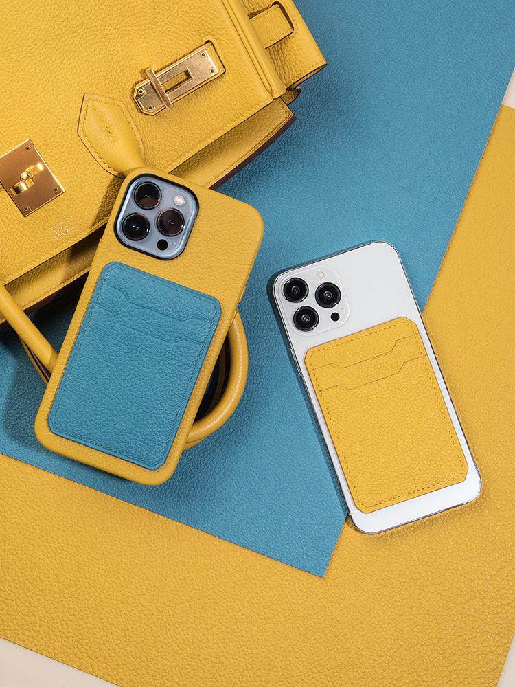 BERLIN, MagSafe leather Wallet for iPhone 12/13 - ROMISS