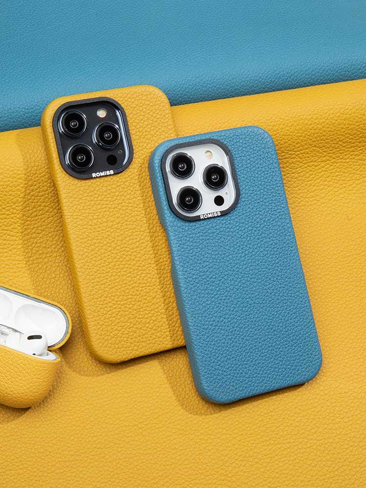 BERLIN, leather cases for iPhone 14 - ROMISS