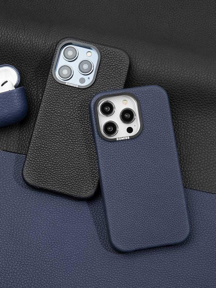 BERLIN, leather cases for iPhone 14 - ROMISS
