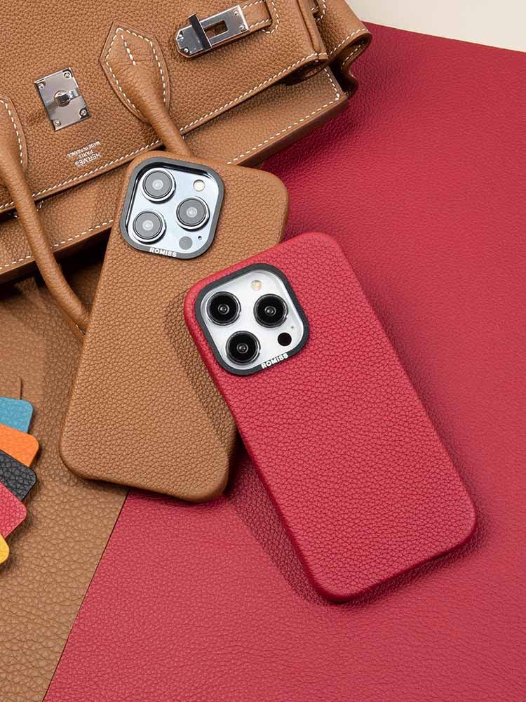 BERLIN, leather cases for iPhone 14 - ROMISS