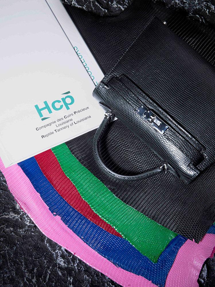 BORDEAUX, Lizard cases for iPhone 12/13 - ROMISS