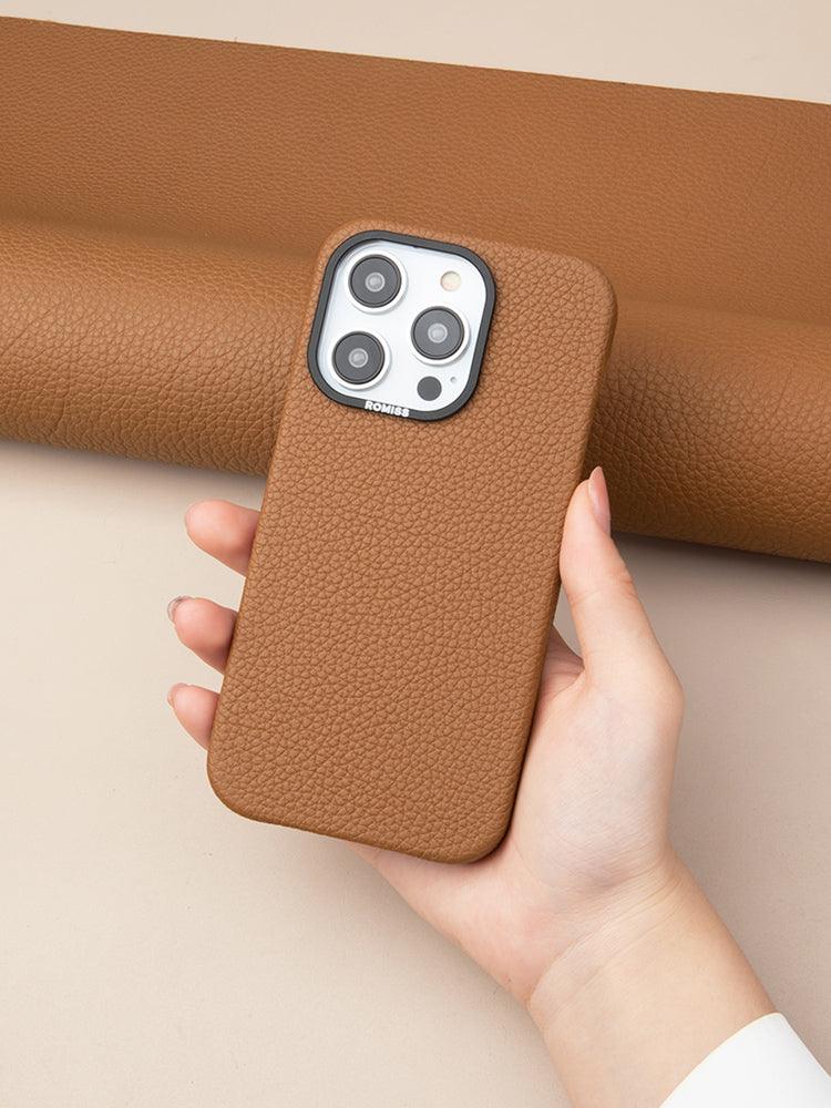 BERLIN, leather cases for iPhone 14 - ROMISS