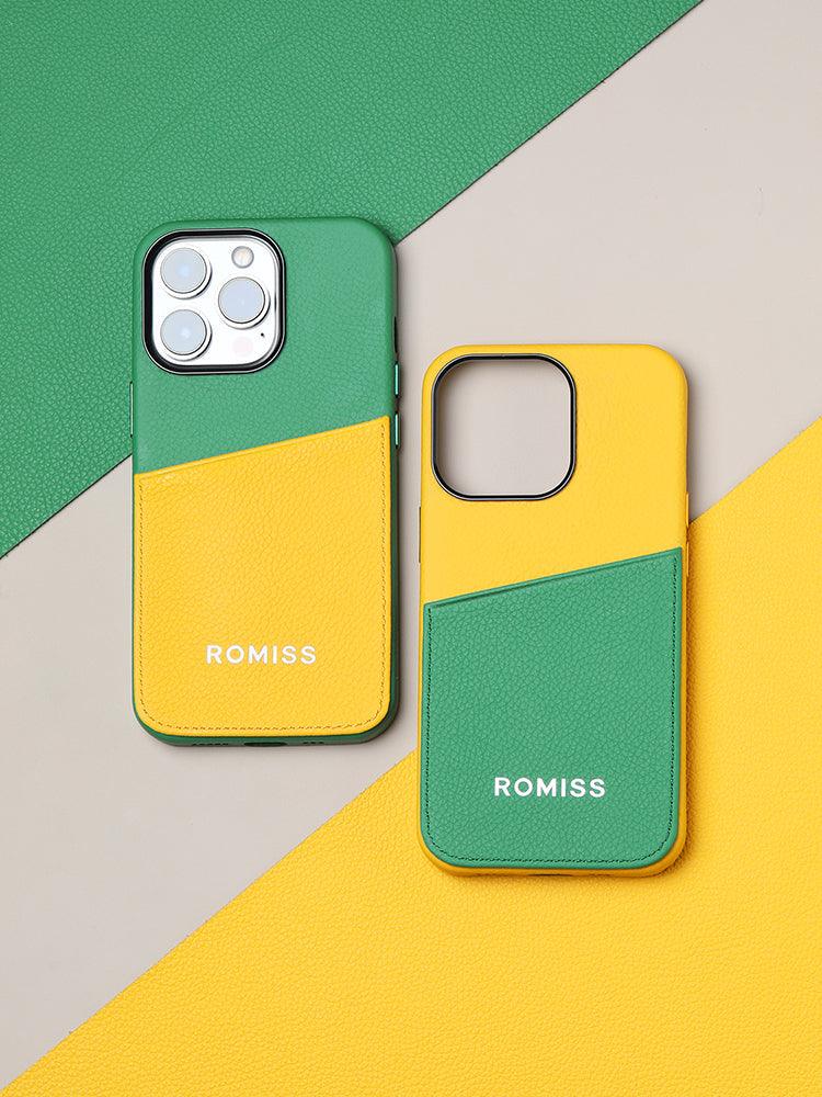 FLORENCE PLUS, leather wallet cases for iphone 12/13 - ROMISS
