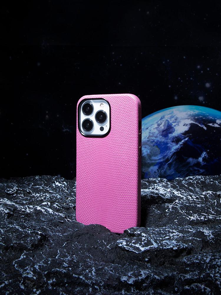 BORDEAUX, Lizard cases for iPhone 12/13 - ROMISS