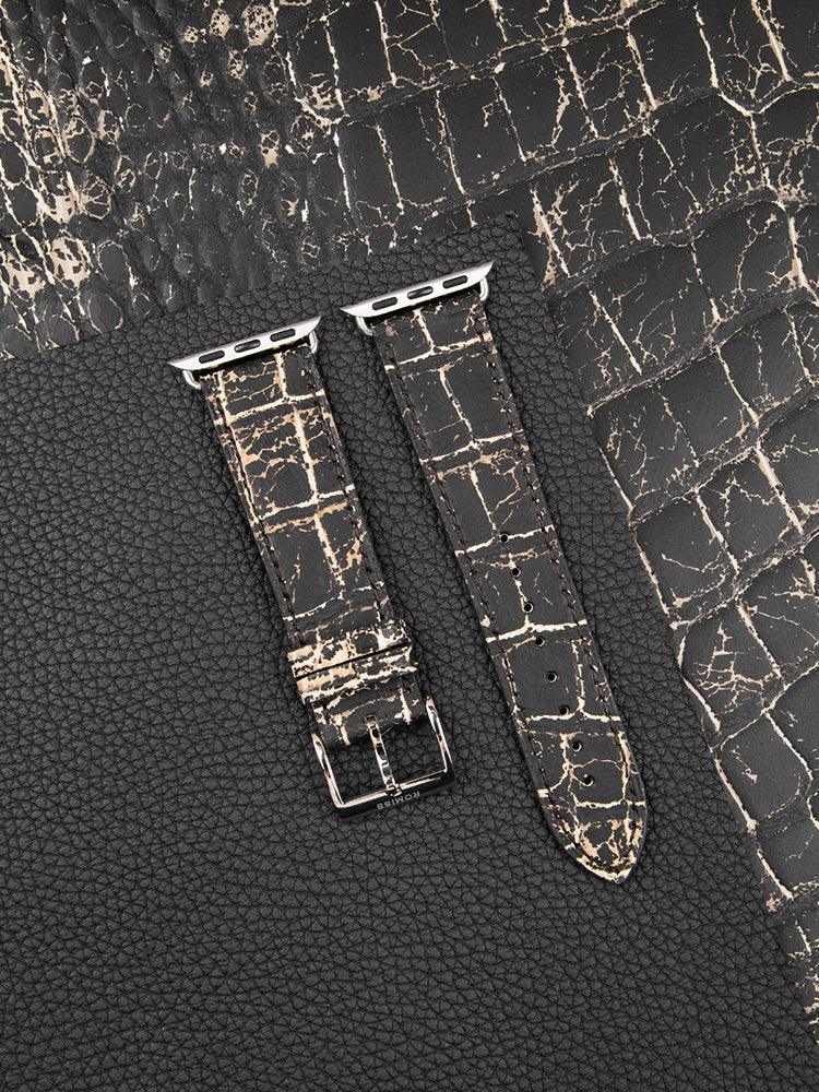 PARIS LIMITED EDITION, alligator skin leather watch bands - ROMISS
