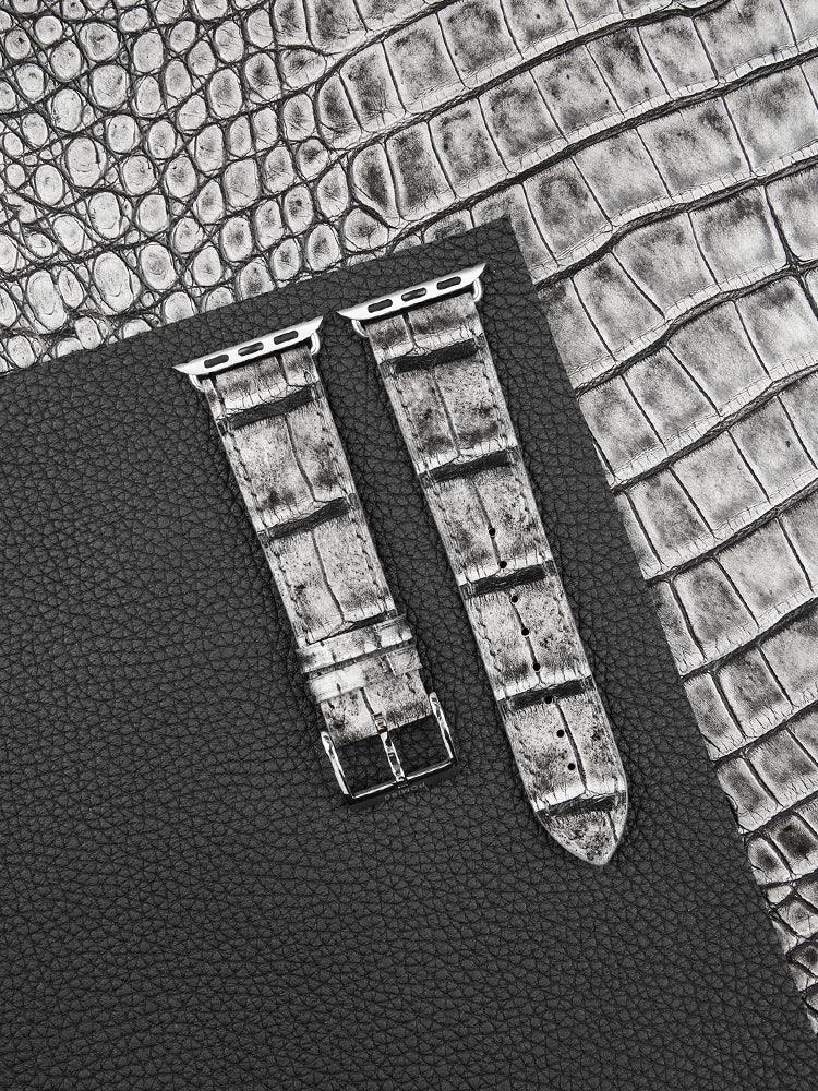 PARIS LIMITED EDITION, alligator skin leather watch bands - ROMISS