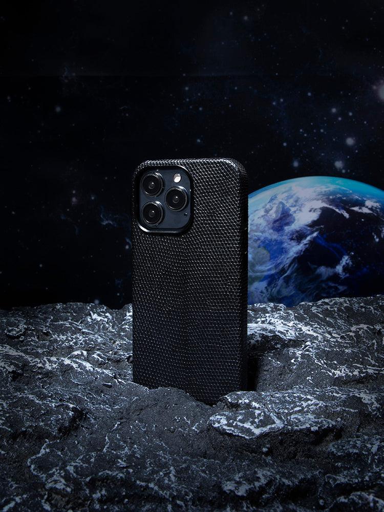 BORDEAUX, Lizard cases for iPhone 12/13 - ROMISS