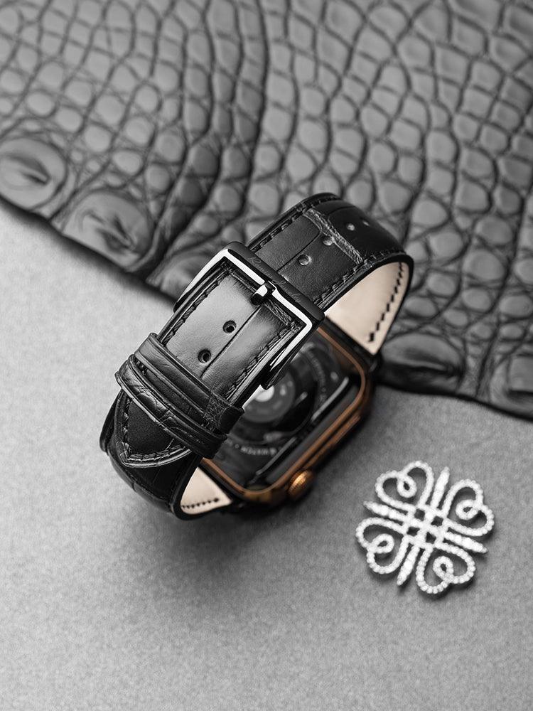 PARIS, leather bands for Apple Watch all series - ROMISS