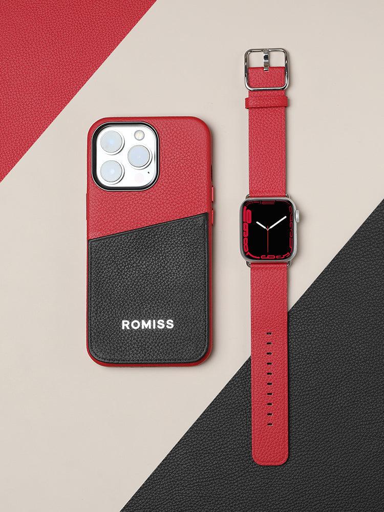 FLORENCE PLUS, leather wallet cases for iphone 12/13 - ROMISS