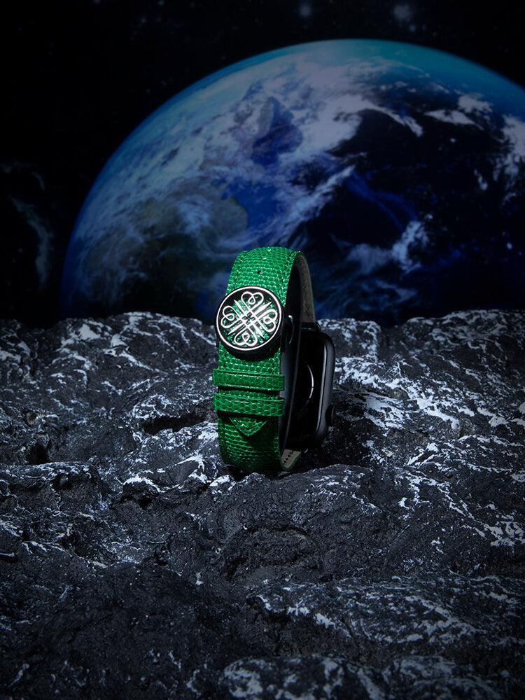 BORDEAUX, Lizard bands for Apple Watch all series - ROMISS