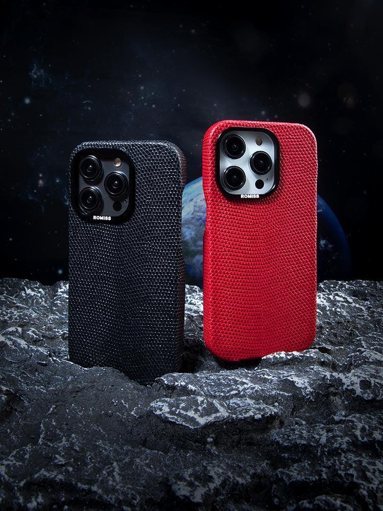 AirPod Leather Case Lizard Red